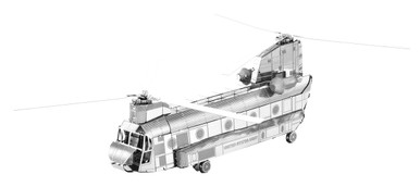 3D Metal Kits - CH-47 Chinook Boeing helicopter