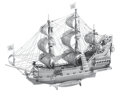 3D Metal Kits - Queen Anne's Revenge