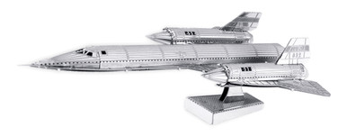 3D Metal Kits - SR71 Blackbird Plane