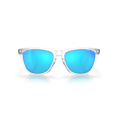 Oakley Frogskins Sunglasses – Crystal Clear/Prizm Sapphire