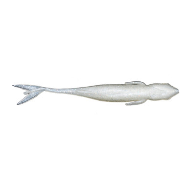 Reaction Innovations Shiver Shot 3.65″ Soft Swimbait – White Trash