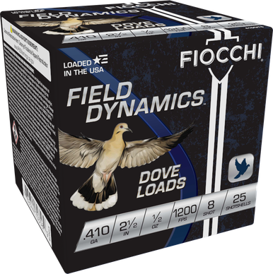 Fiocchi 410 GA 2 1/2" 1/2OZ 1200FPS #8