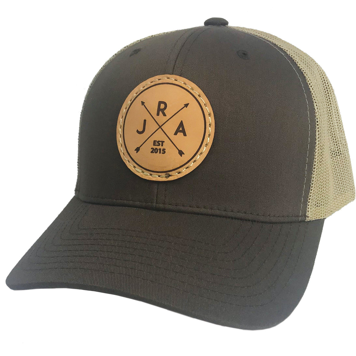 JRA Logo Co - Leather Patch Cap