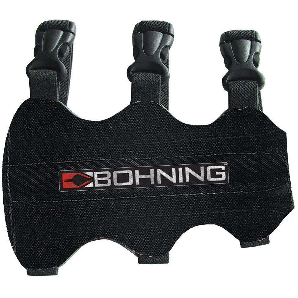 Bohning Archery - 3 Strap Armguard (Black)