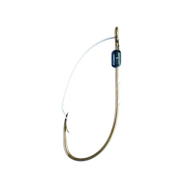 Eagle Claw Bronze Weedless Baitholder Hook - Bronze