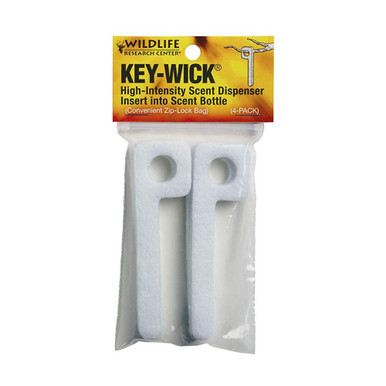 Wildlife Research Key-Wick Hanging Scent Wick, 4/pack