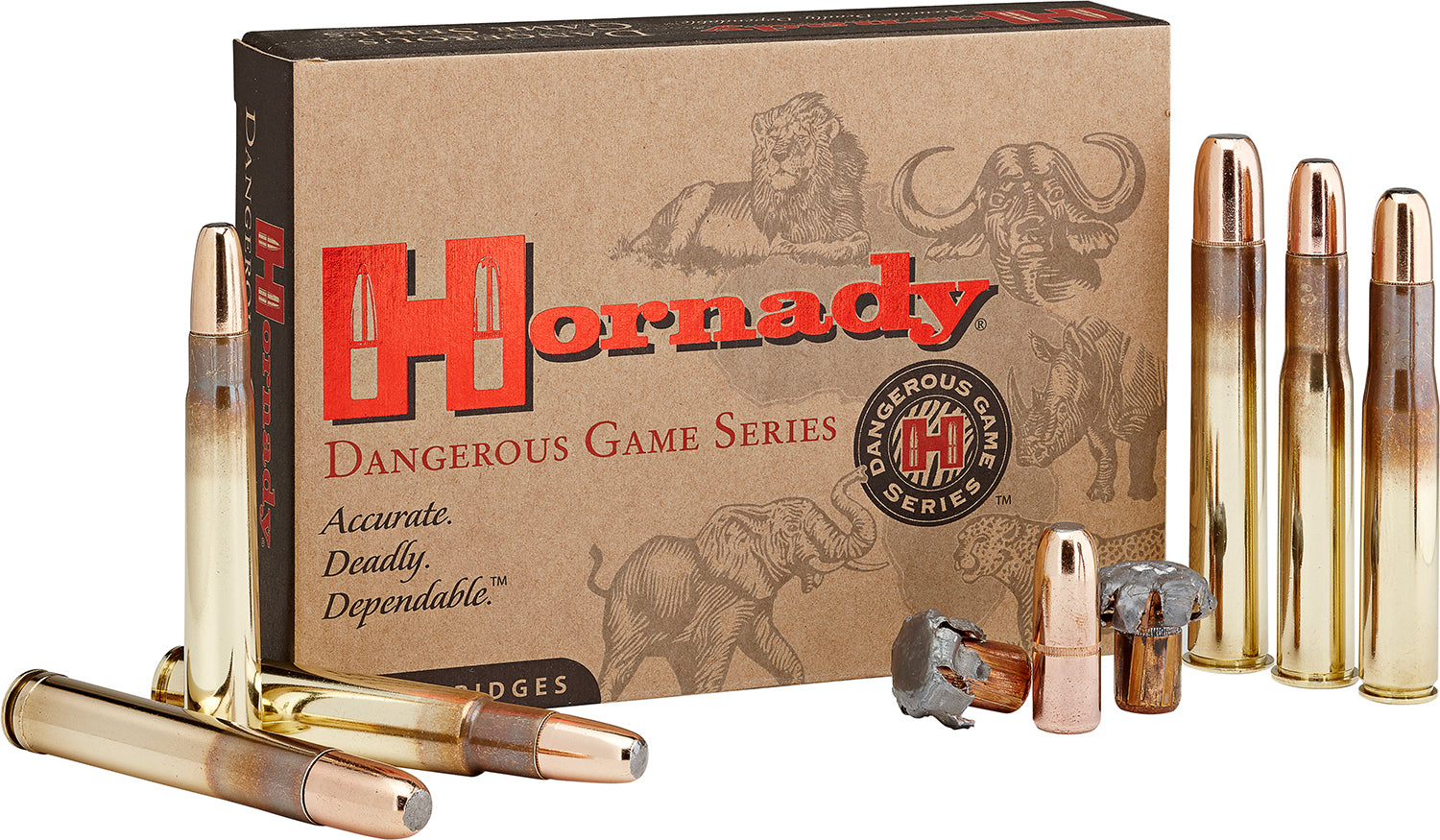 Hornady .404 Jeffery Dangerous Game 400gr DGX Bonded Ammo 2300 FPS