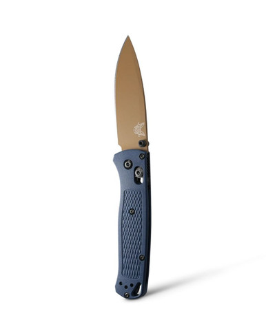 Benchmade Bugout Axis Folding Knife, Crater Blue