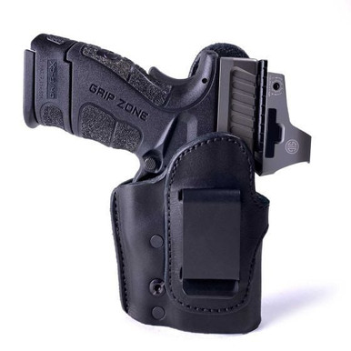 Urban Carry Lockleather RMR 201 IWB Right Hand Leather Holster, Black