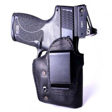 Urban Carry Lockleather RMR 218 IWB Right Hand Leather Holster, Black