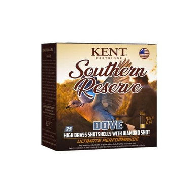 Kent Southern Reserve Dove 20 GA 2-3/4" 1oz #7.5 Shot Ammo, 25 Rds