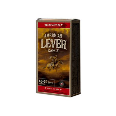 Winchester American Lever Range .45-70 GOVT 300Gr JHP Ammo, 20Rds