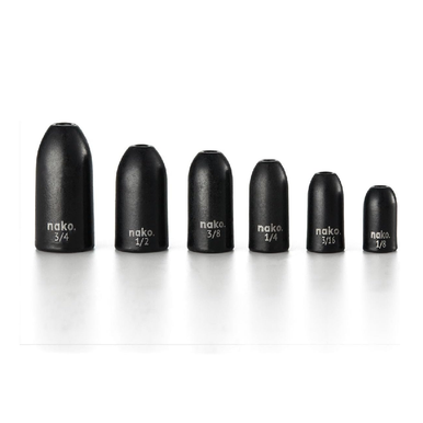 Nako Tungsten Worm Weight – Pro Series Bullet Weight