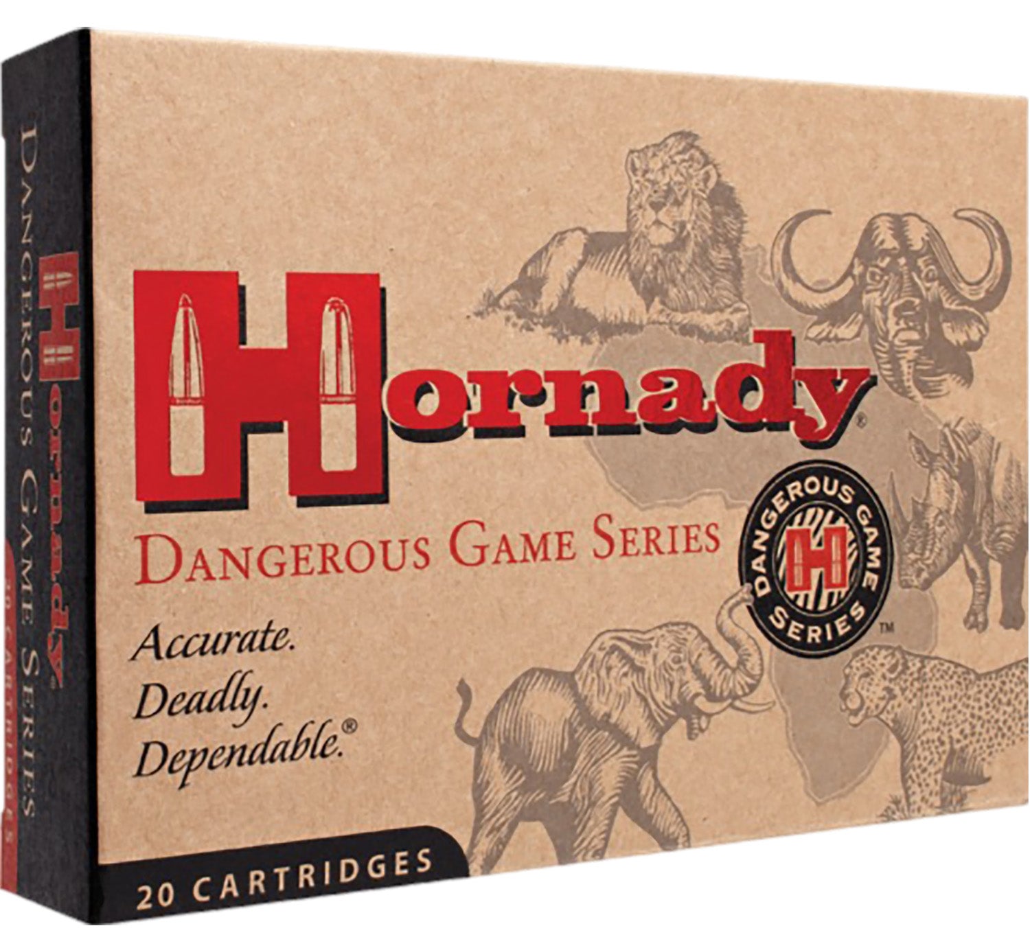 Hornady .404 Jeffery Dangerous Game 400gr DGS Ammo 2300 FPS