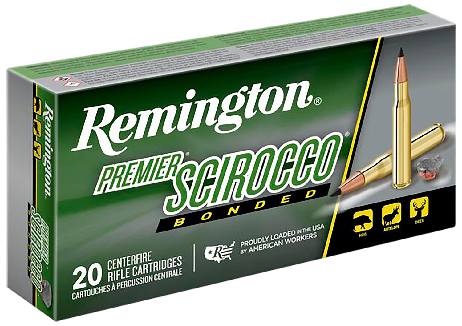 Remington .300 RUM Premier 180gr Swift Scirocco Bonded Ammo 3250 FPS