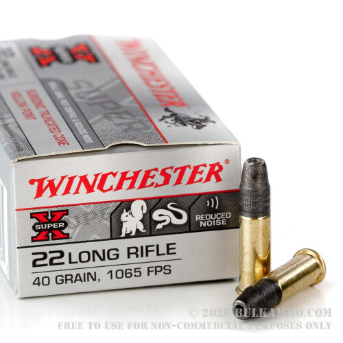 3000 Rounds of .22 LR Ammo by Winchester - 40gr TC- HP