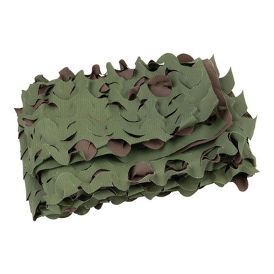 Allen Company Vanish 3D Die-Cut Camo Material 9.8ft x 58in - Olive/Brown