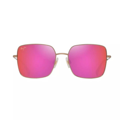 Maui Jim Lipine Polarized Fashion Sunglasses – Shiny Rose Gold