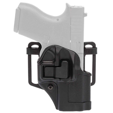 Blackhawk 410568BK-L Serpa CQC Holster w/ Paddle Matte Glock 43 Black LH