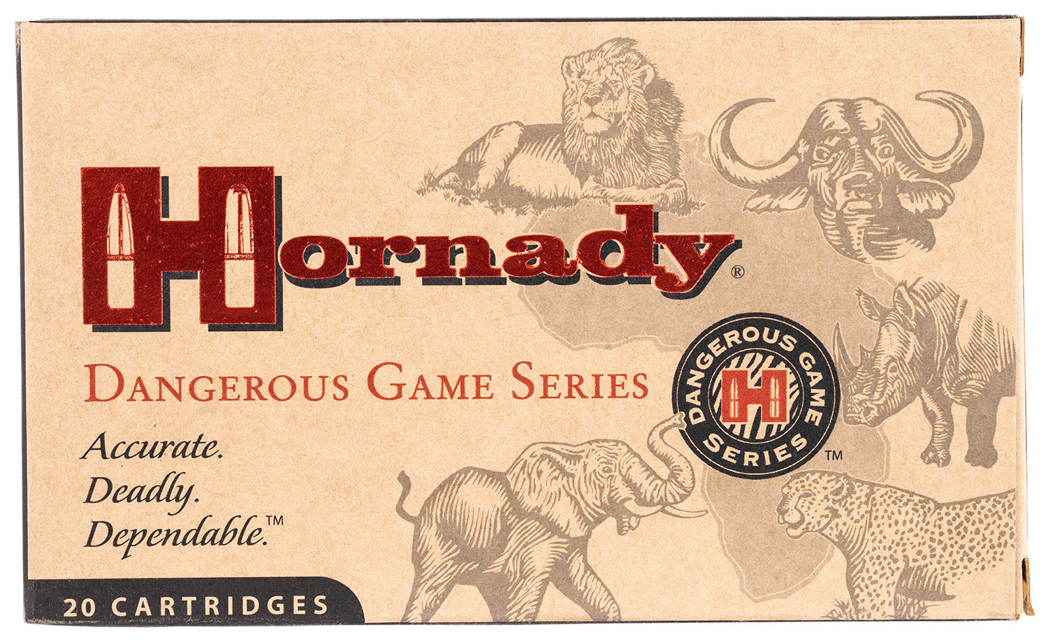 Hornady 82303 Dangerous Game InterLock Spire Point Recoil Proof 286 Grain 9.3x62mm Mauser 2360 fps