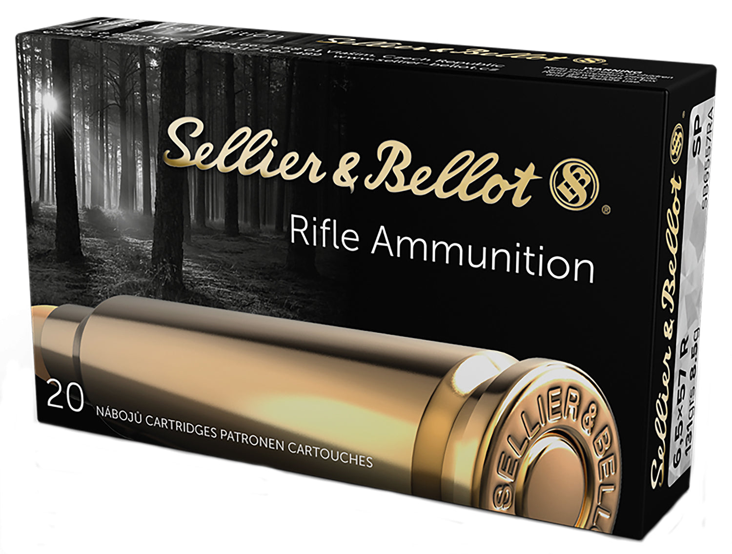 Sellier & Bellot (S&B) SB6557RASoft Point 131 Grain 6.5×57mm Mauser 2543 fps