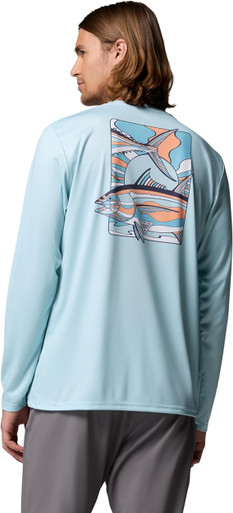 Columbia Mens Terminal Tackle PFG Fish Shine II Long Sleeve