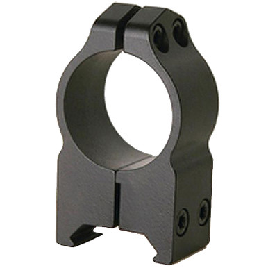 Warne Scope Mounts High Matte Permanent Attach Rings (1-Inch)