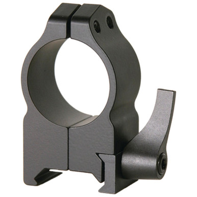 Warne Mounts Maxima One Inch Quick Detach Scope Rings High Matte, 202LM