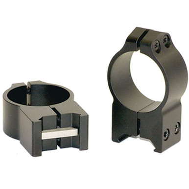 Warne Maxima Fixed Attach Weaver/Picatinny Style Scope Ring 30mm, 215M