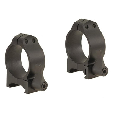 Warne 30mm Maxima Quick-Detachable Weaver-Style Rings Matte Low