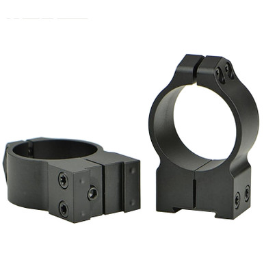 Warne 30mm PA Ring Mounts CZ 527 16mm Dovetail Matte High