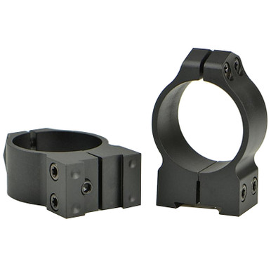 Warne 30mm PA Ring Mounts CZ 527 16mm Dovetail Matte Medium