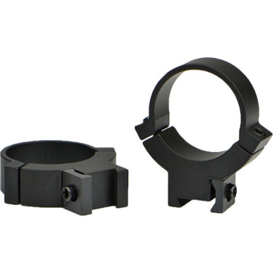 Warne 30mm 22 Caliber Rings Matte Medium