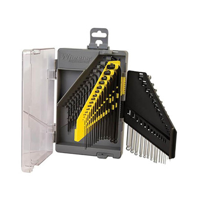 Wheeler 45 Piece SAE/Metric Hex and Torx Key Set for Gunsmithing