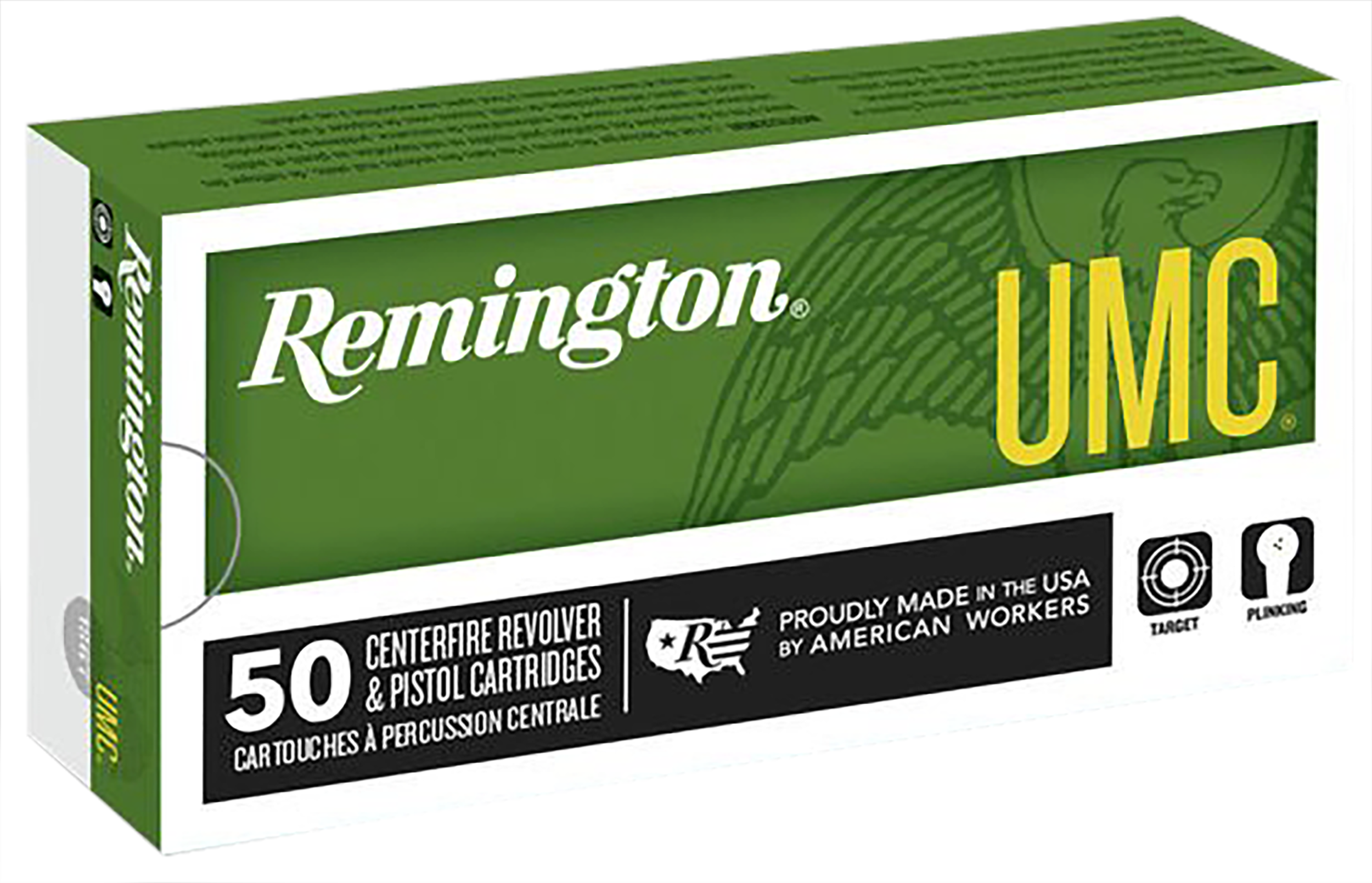Remington Ammunition UMC 9mm Luger 115gr Full Metal Jacket (FMJ) 50 Bx/10 Cs - Box or Case