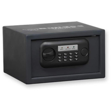 Bulldog Digital Pistol Vault Lockbox with Electronic Lock Black Standard