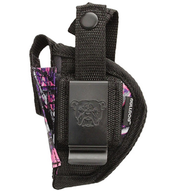 Bulldog Hip Holster 5.2"x8.6"x1.9" Muddy Girl Pink AMBI FSN-1MDG
