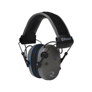 Radians R-3700 Electronic Earmuff Quad Microphone - Bluetooth Pewter/Black