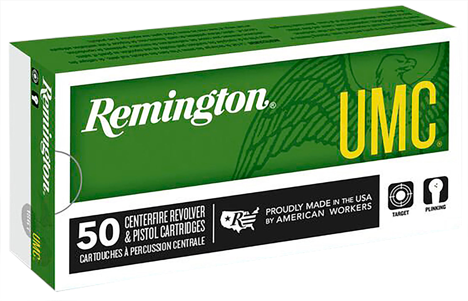 Remington 23754 UMC Semi Jacketed Hollow Point 125 Grain .38 Special 945 fps