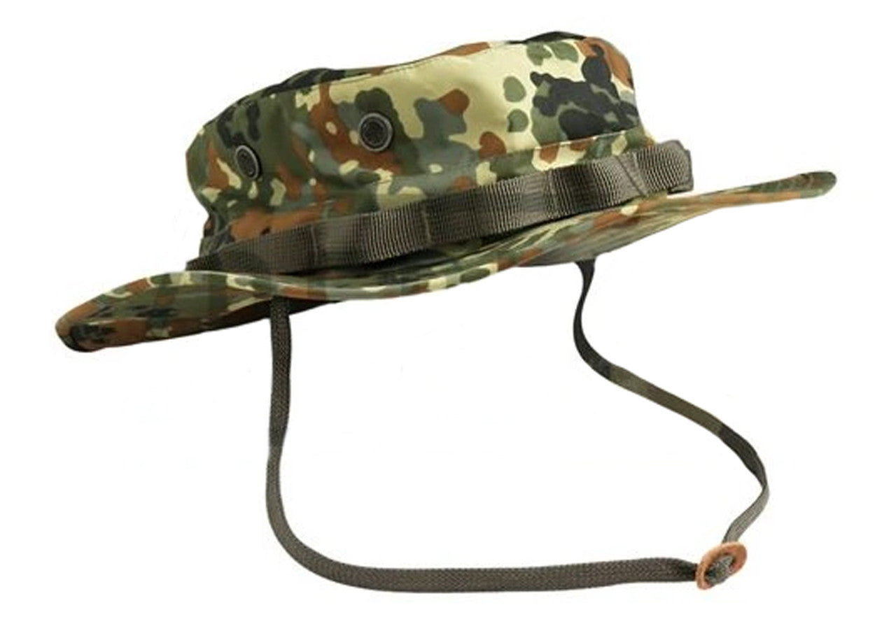 TEESAR FLECKTARN CAMO TRILAM. BOONIE HAT NEW - MEDIUM