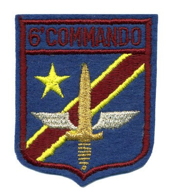 6 Commando Shoulder Patch
