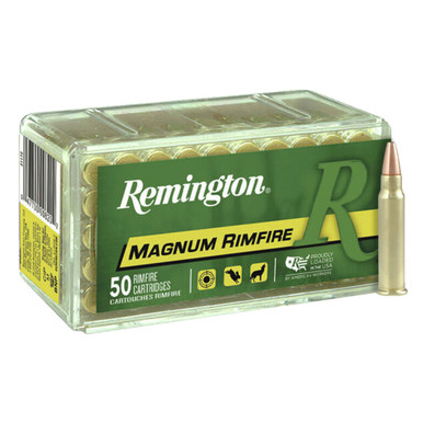Remington Premier Magnum .17 HMR 17 Grain Jacketed Hollow Point Ammunition - 50 Rounds