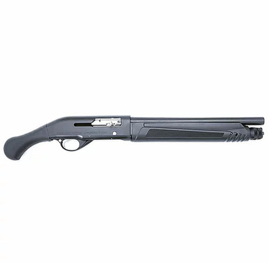 Black Aces Tactical Pro Series S Semi-Auto 12 Ga, 14" Barrel, Shockwave Stock, Black, 4rd