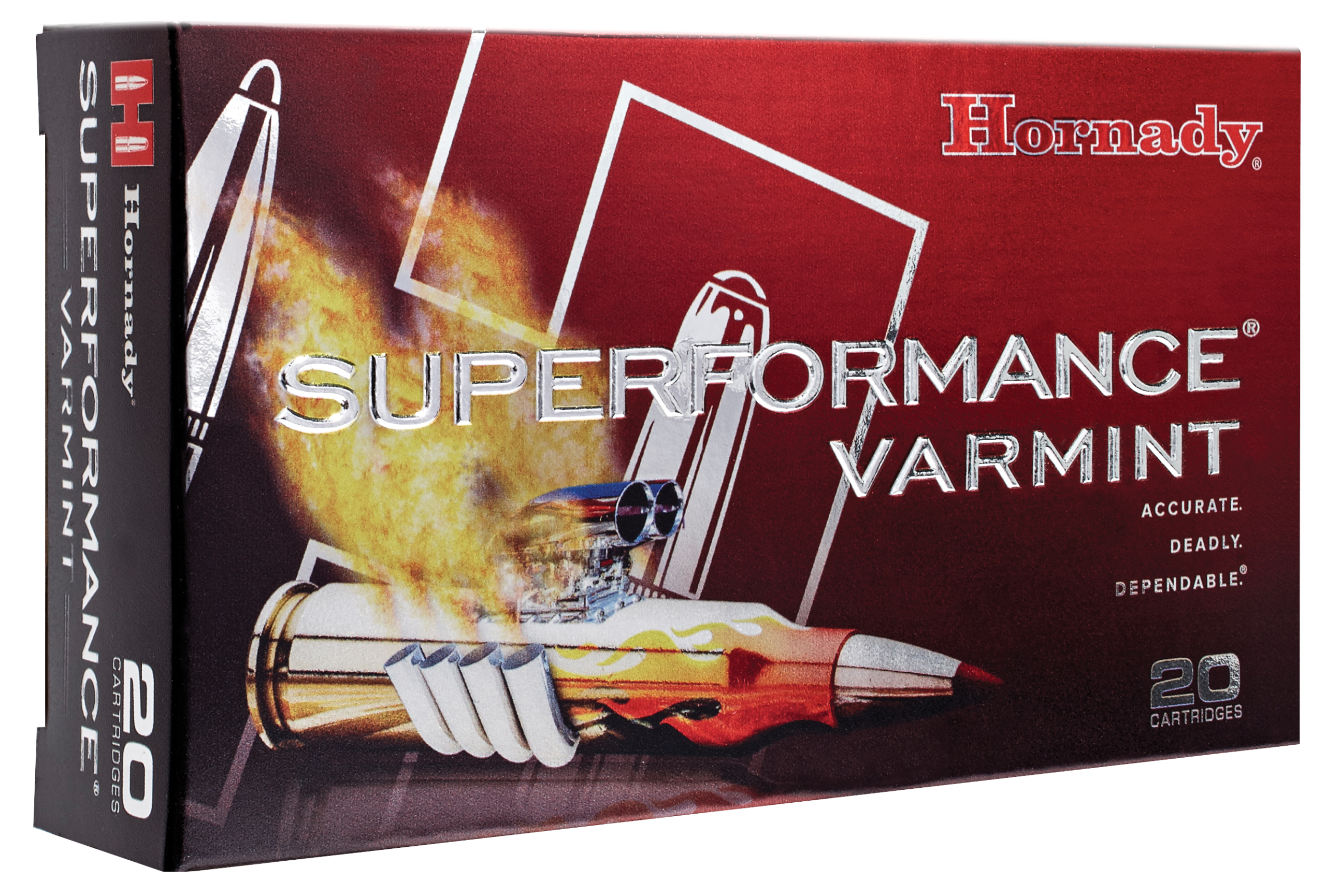 Hornady Superformance Varmint 22-250 Remington 50 gr V-Max - Box or Case