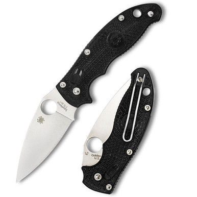 Spyderco C101PBK2 Manix 2 LW Folding Pocket Knife 3.38" Drop Point