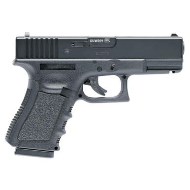 RWS Glock 19 Gen3 CO2 Double .177 BB 16 rd Black Frame Metal Slide Slide
