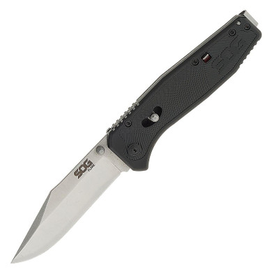 SOG FLA1001-CP Flare Knife 3.5" Stainless Straight Edge Blade
