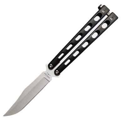 Bear & Son Folding Balisong Butterfly Knife 3" Drop Point 440 SS Blade