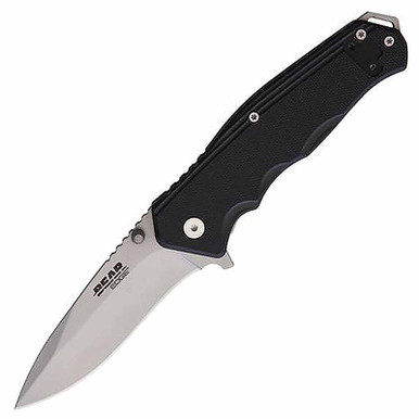 Bear & Son Sideliner G10 Linerlock Folding Knife, Black 61102B