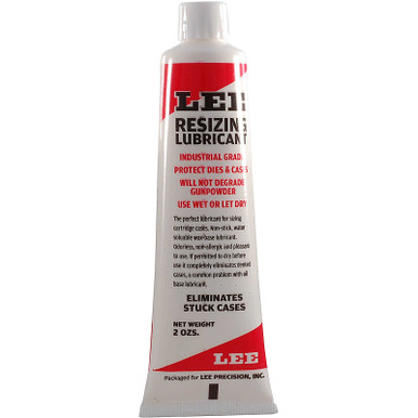 LEE 90006 CASE RESIZING LUBRICANT (2OZ. TUBE)